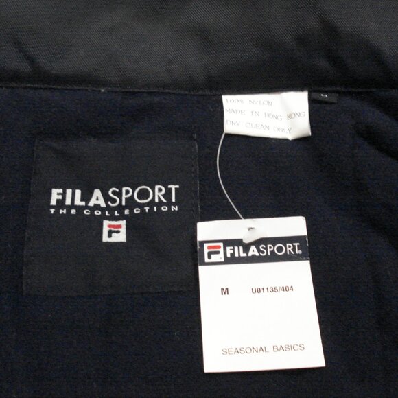 Vintage Men's Fila Sport Winter Jacket with Hoodie. - Picture 12 of 13